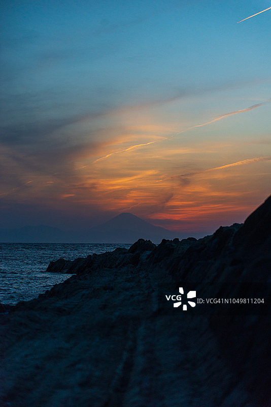 晚上的风景图片素材