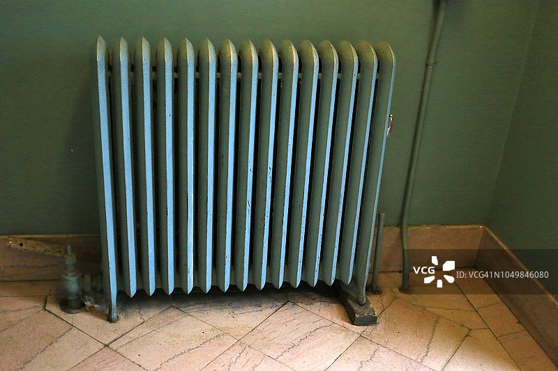 室内锅炉式加热器特写图片素材