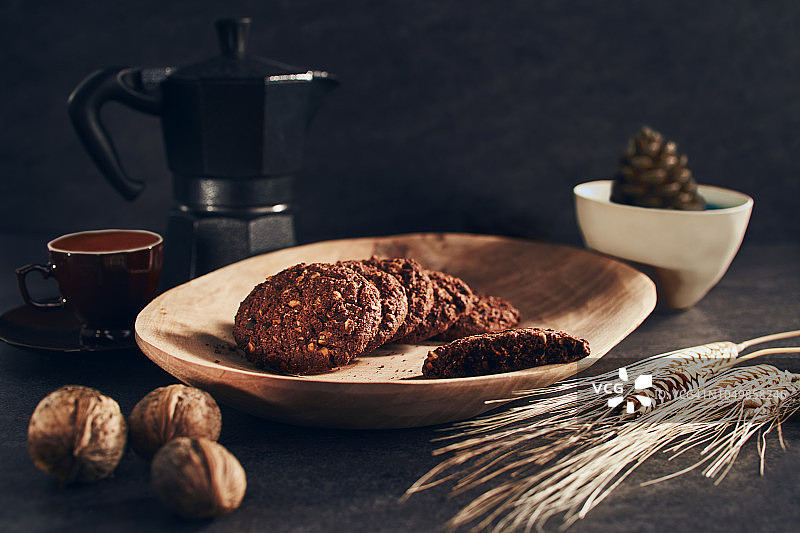 自制暖姜饼曲奇图片素材