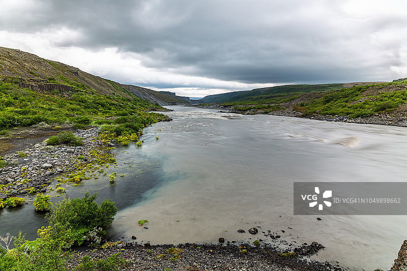 冰岛的Holmatungur和Jokulsa河图片素材