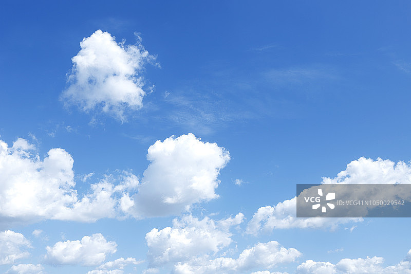 蓝天白云图片素材