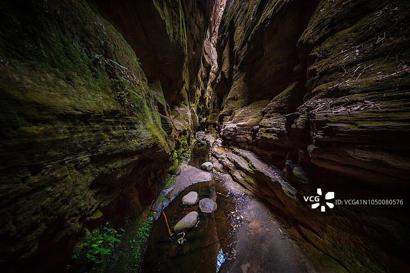 昆士兰卡纳封国家公园沃伦巴峡谷图片素材