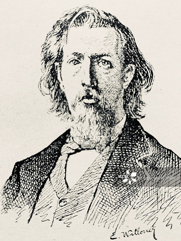 德国画家安东·冯·维尔纳 (1843-1915)图片素材