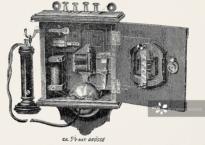 现代麦克风站图片素材