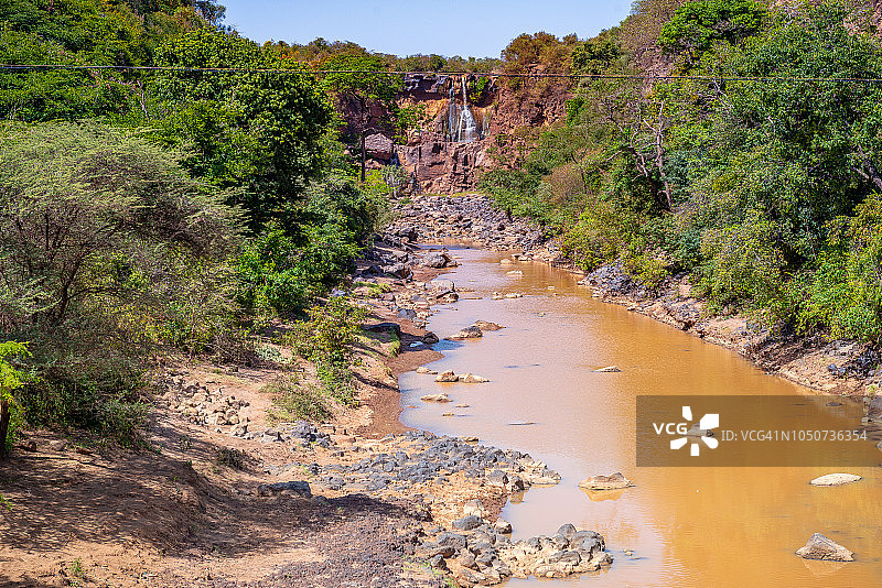 埃塞俄比亚的瀑布和河流图片素材