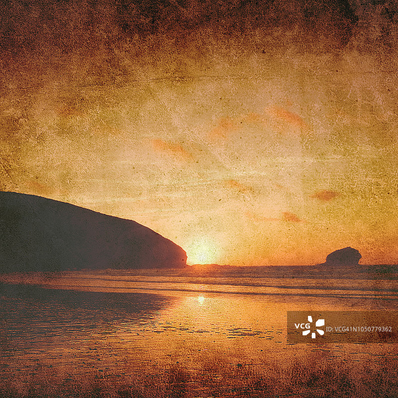 复古夏季图片素材