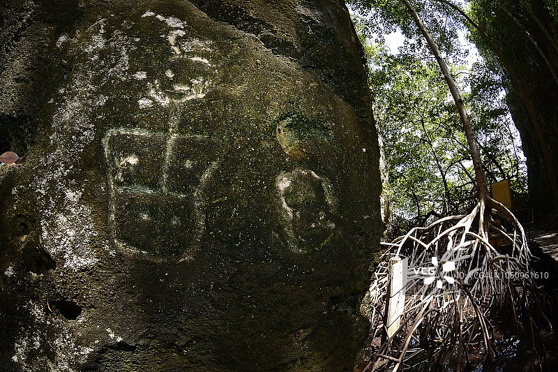 印第安人洞穴图片素材