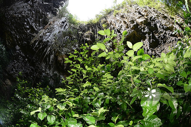 印第安人洞穴图片素材