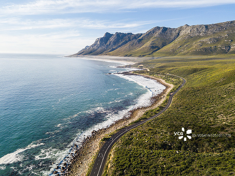 开普敦美丽沿海公路图片素材