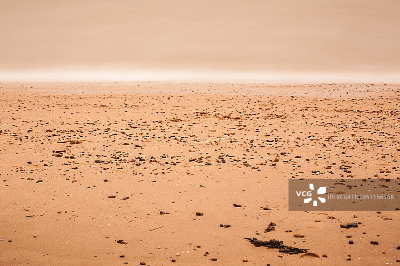 绍森德海滩的冬季图片素材