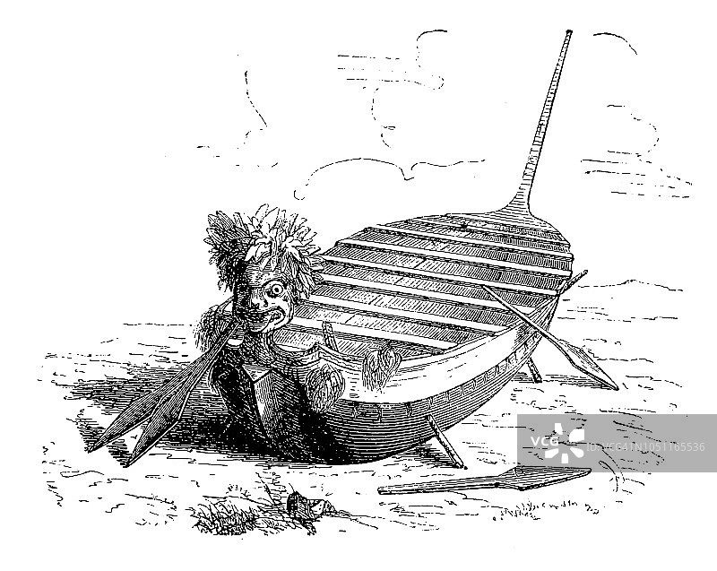 新西兰人的战船图片素材