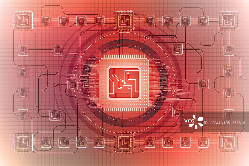 电路板芯片背景图片素材