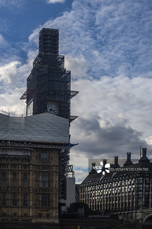伦敦河畔风光、景观与建筑图片素材
