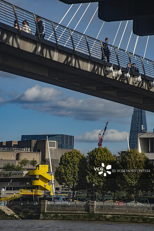 伦敦河畔风光、景观与建筑图片素材