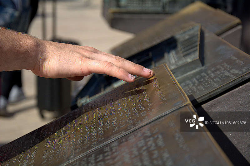 盲聋人士旅游图片素材