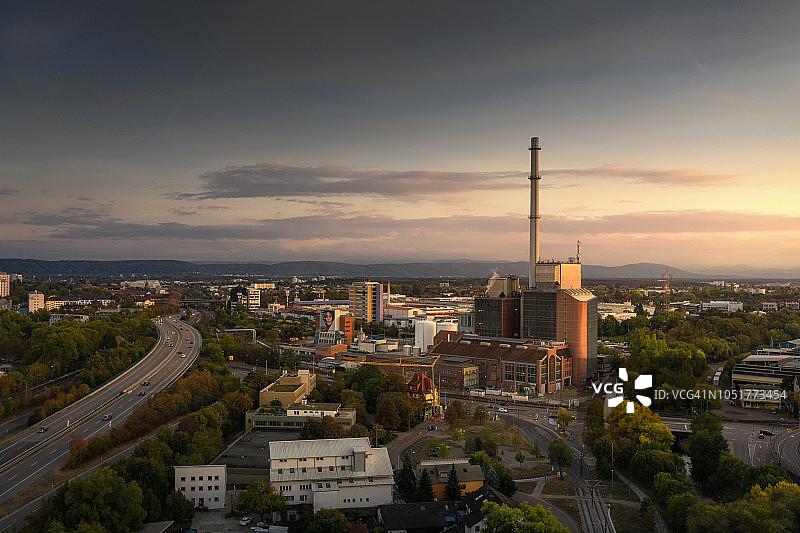 卡尔斯鲁厄景色图片素材