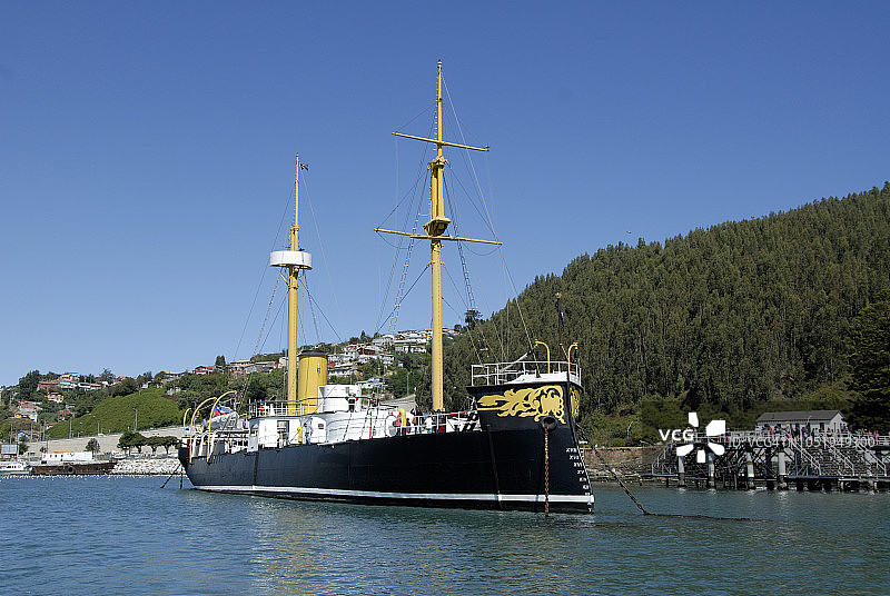 智利塔尔卡瓦诺港口图片素材