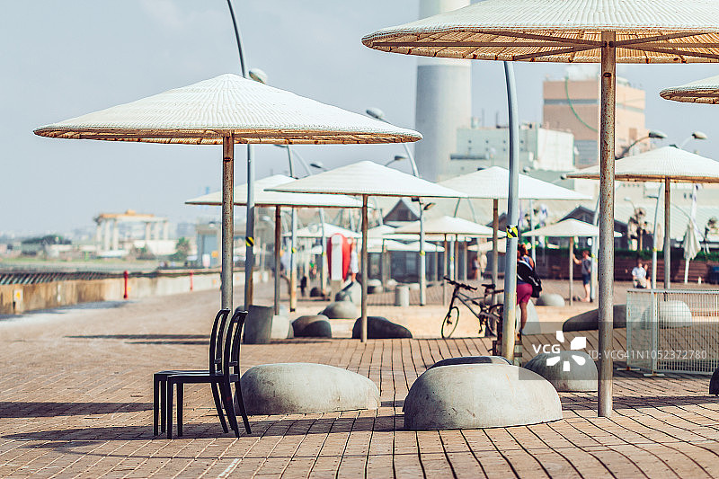 特拉维夫海滨长廊图片素材