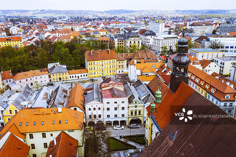 切斯凯布杰约维采概览图片素材