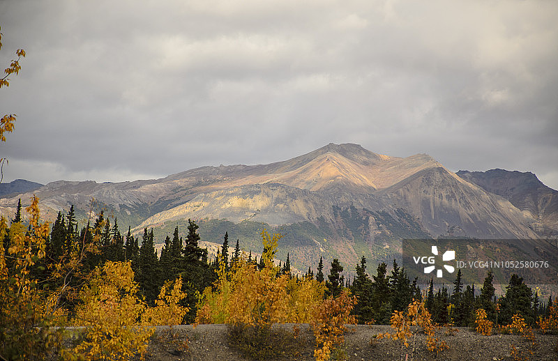 阿拉斯加美丽山景图片素材