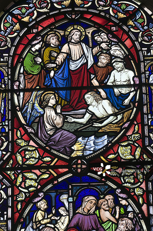 彩色玻璃图片素材