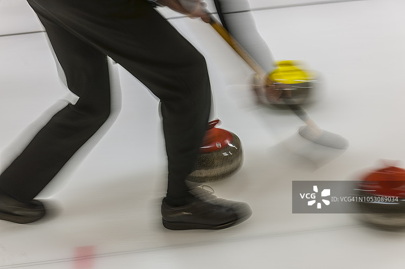 冰壶是琴布拉的传统运动图片素材