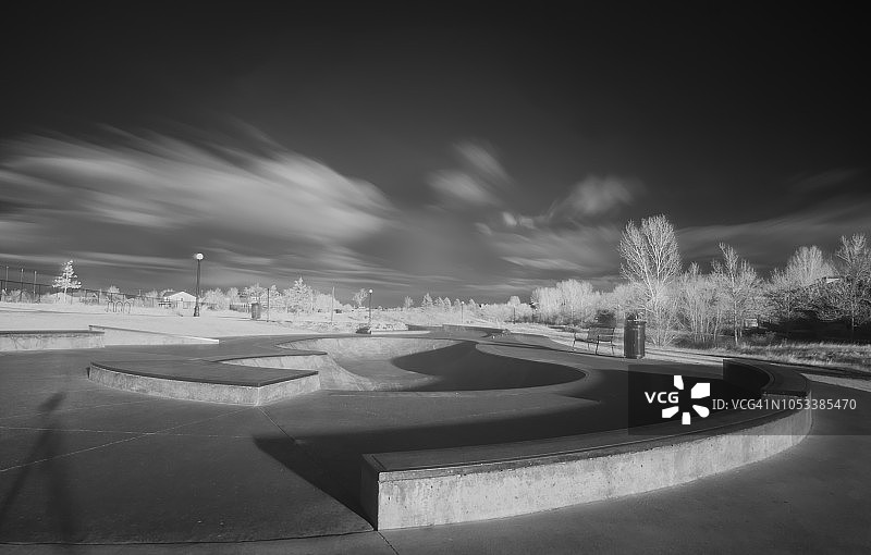 滑板公园过渡区图片素材