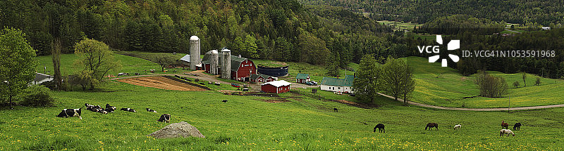 佛蒙特州西巴尼特村-12图片素材