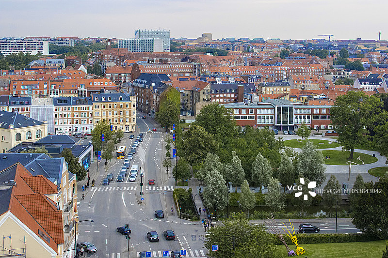 丹麦奥胡斯现代艺术博物馆景观图片素材