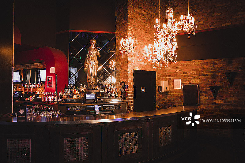 空无一人的夜总会图片素材