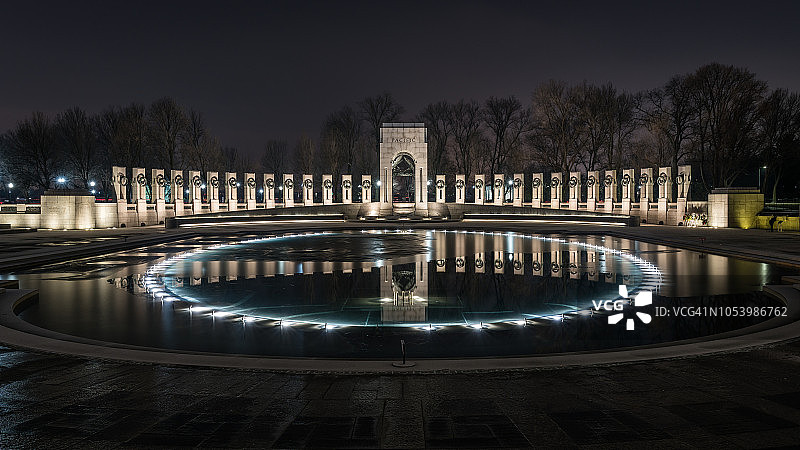 国家二战纪念馆 - 华盛顿特区图片素材