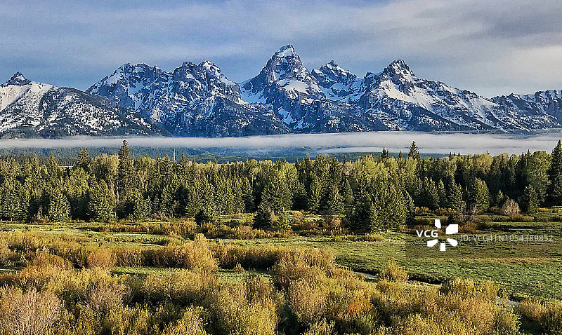 大提顿山脉图片素材