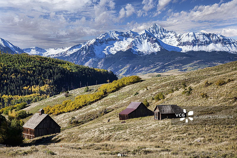 威尔逊山农场图片素材