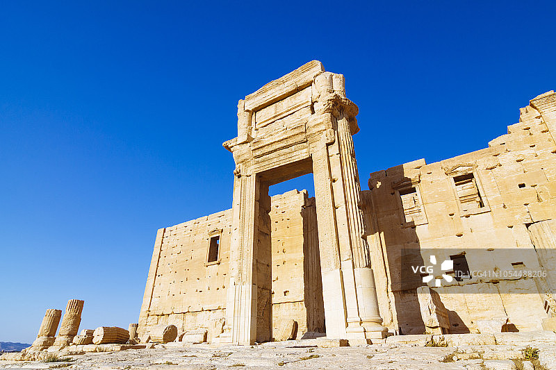 巴尔米拉贝尔神庙图片素材