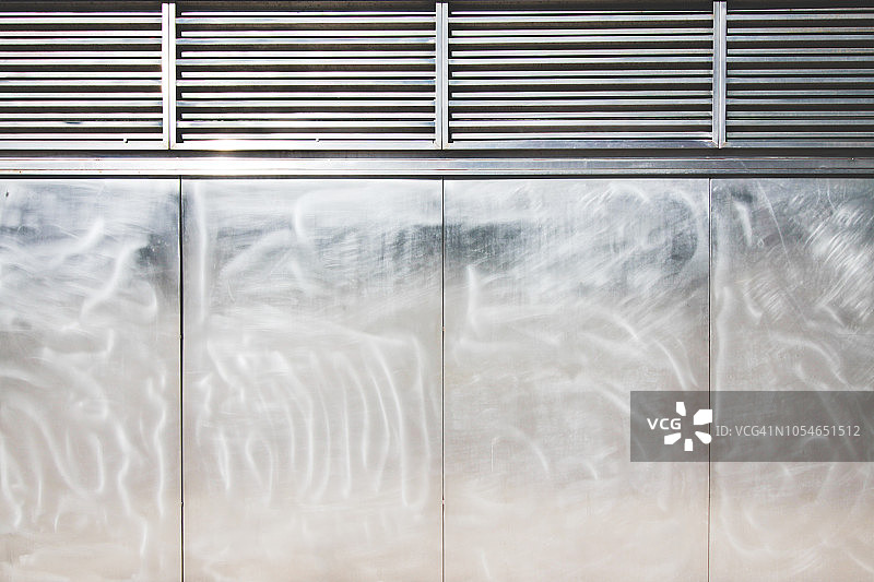 建筑物上的金属板图片素材