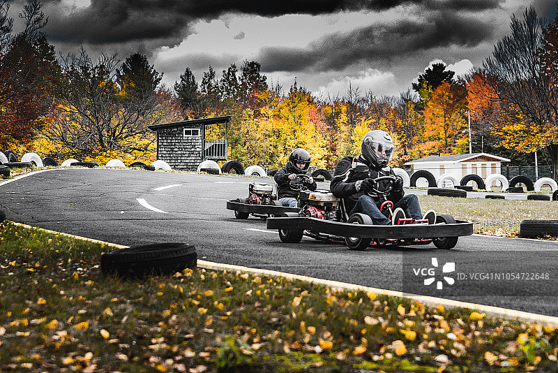 卡丁车赛道图片素材