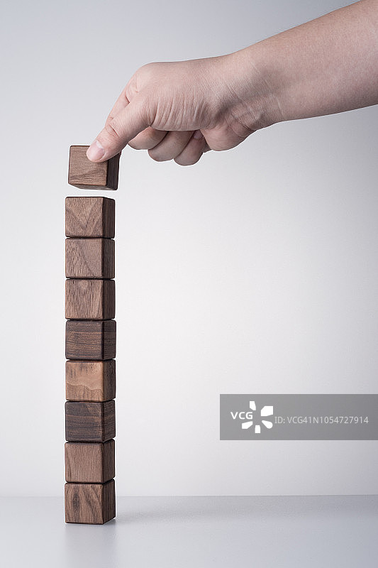 堆叠木块图片素材