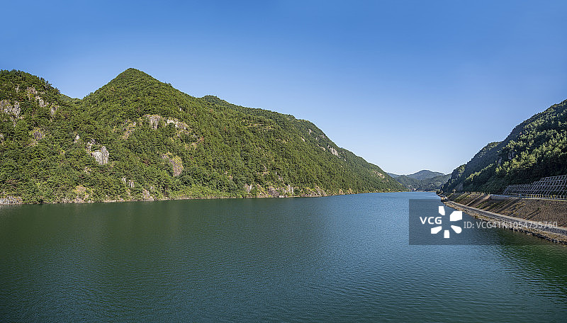 中国浙江省丽水市千峡湖图片素材