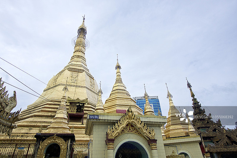 仰光苏雷宝塔图片素材