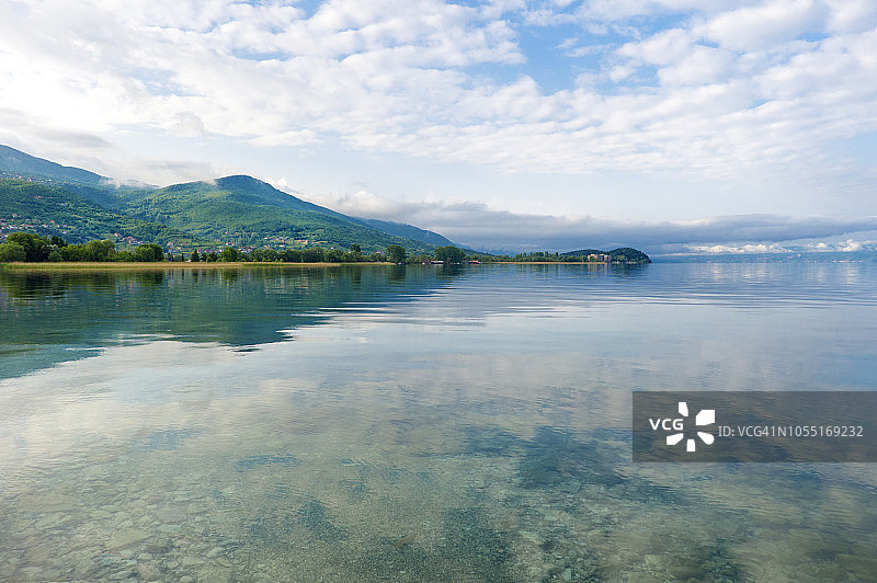 奥赫里德湖图片素材