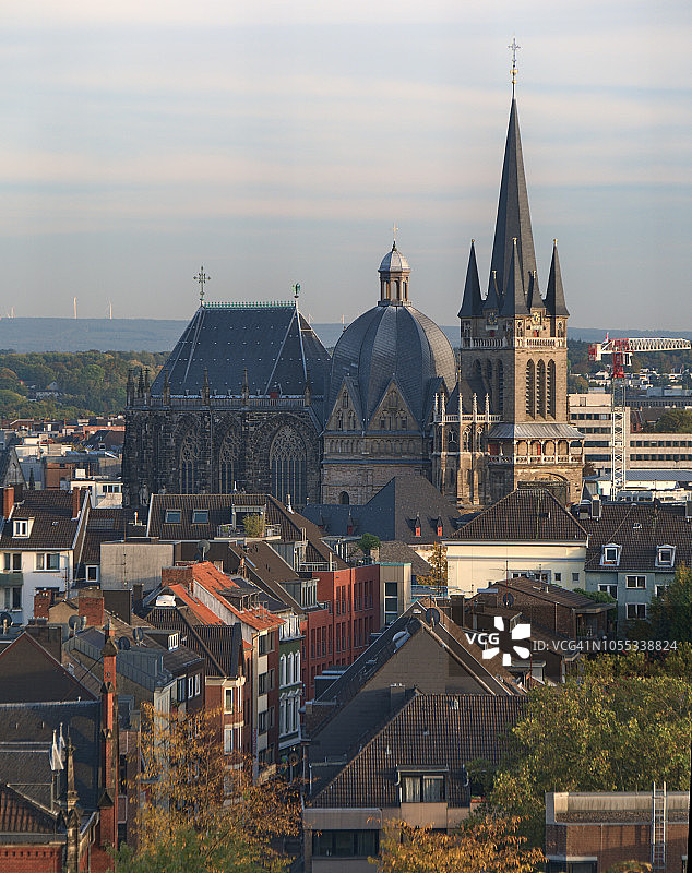 亚琛城市风光图片素材