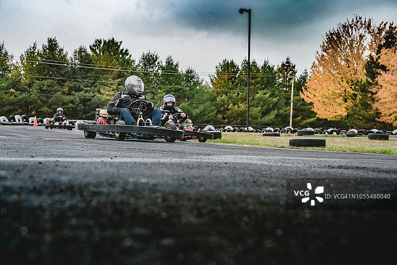 卡丁车赛道图片素材