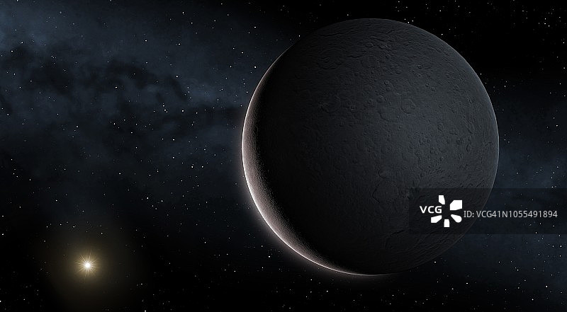 矮行星谷神星，插图图片素材