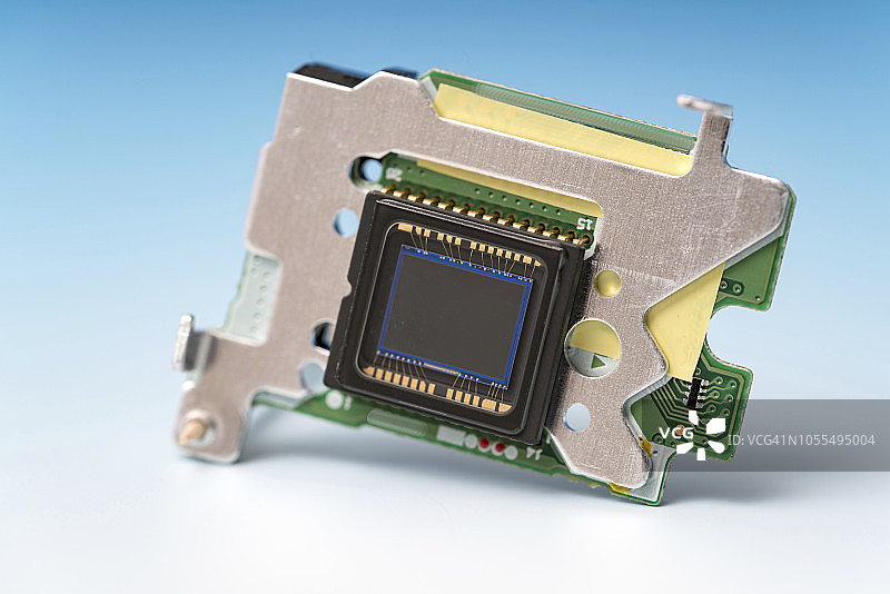 硅电荷耦合器件矩阵图片素材