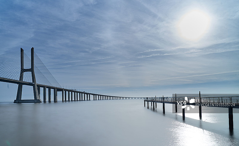 瓦斯科达伽马桥图片素材