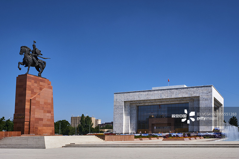 吉尔吉斯斯坦比什凯克国家历史博物馆图片素材