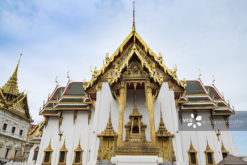 曼谷大皇宫的律实玛哈巴沙殿图片素材