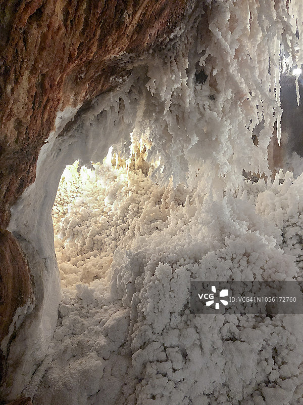 卡多纳盐山或盐山文化公园图片素材
