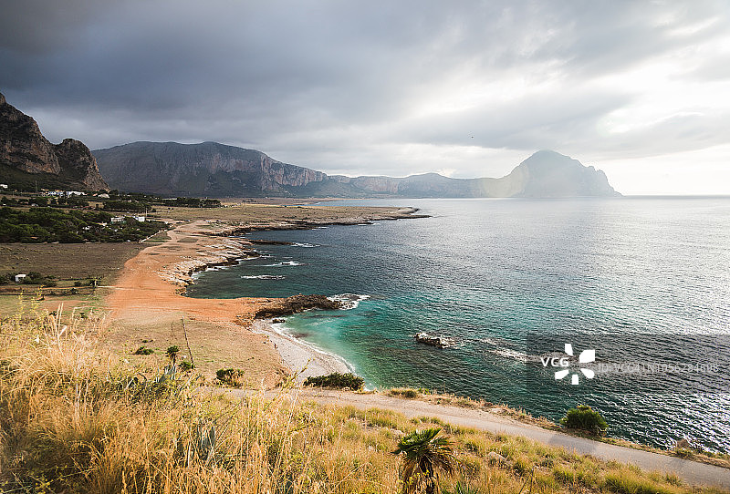 西西里岛圣维托洛卡波的景色图片素材