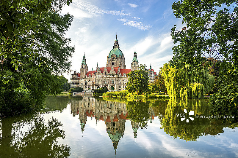 德国汉诺威新市政厅图片素材